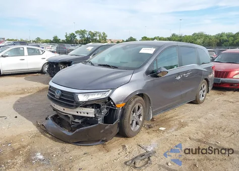 2024 Honda Odyssey Ex from USA, damaged, VIN 5FNRL6H58RB035904